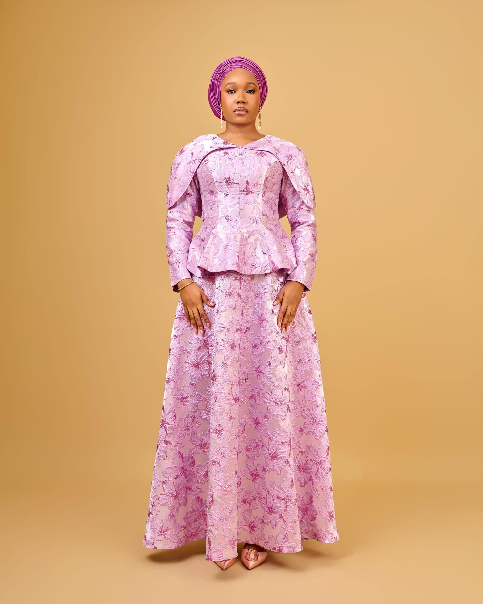 Ziya Brocade Blouse and Skirt