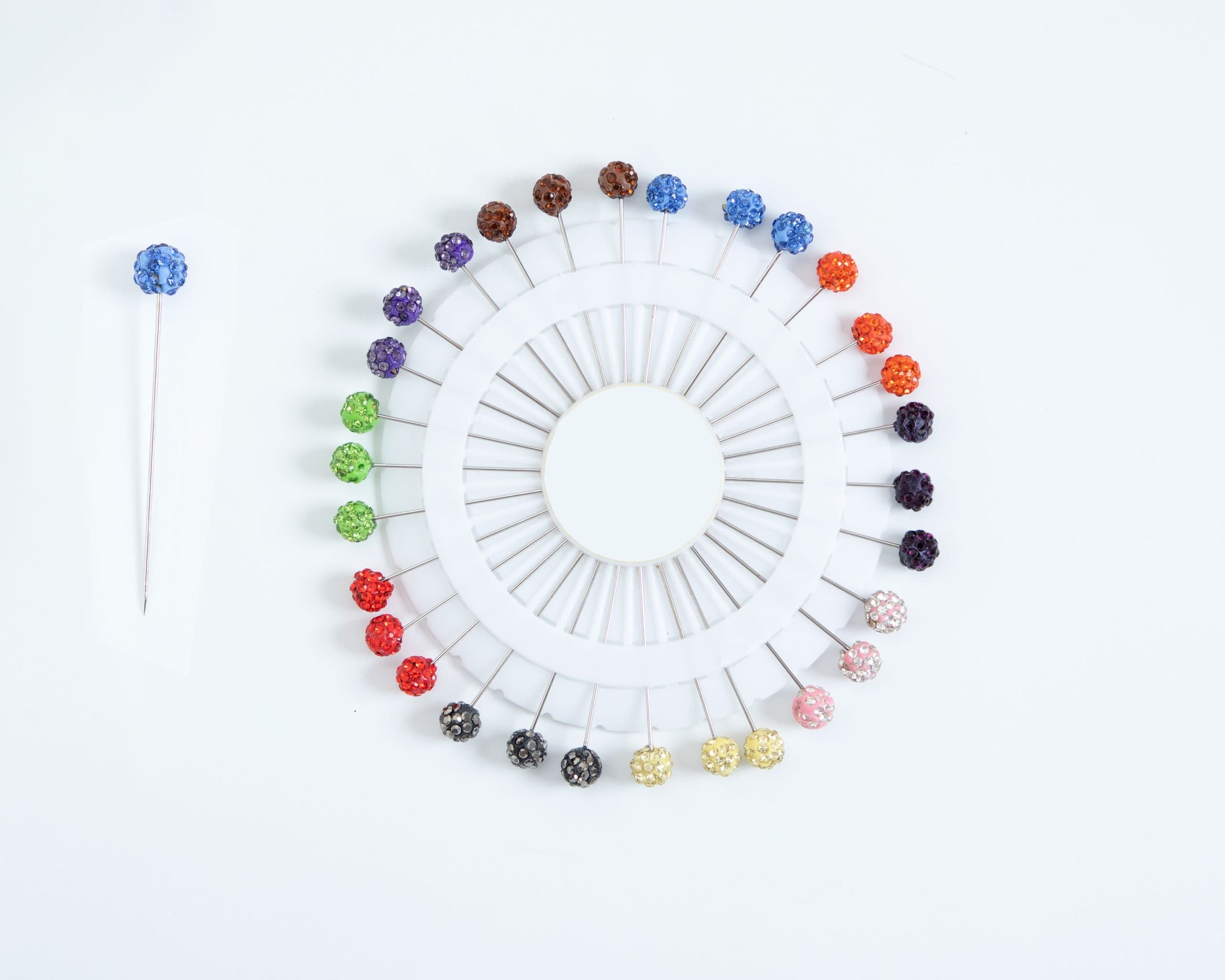 Hijab Scarf Pin, Assorted / Multicolour, angle 1