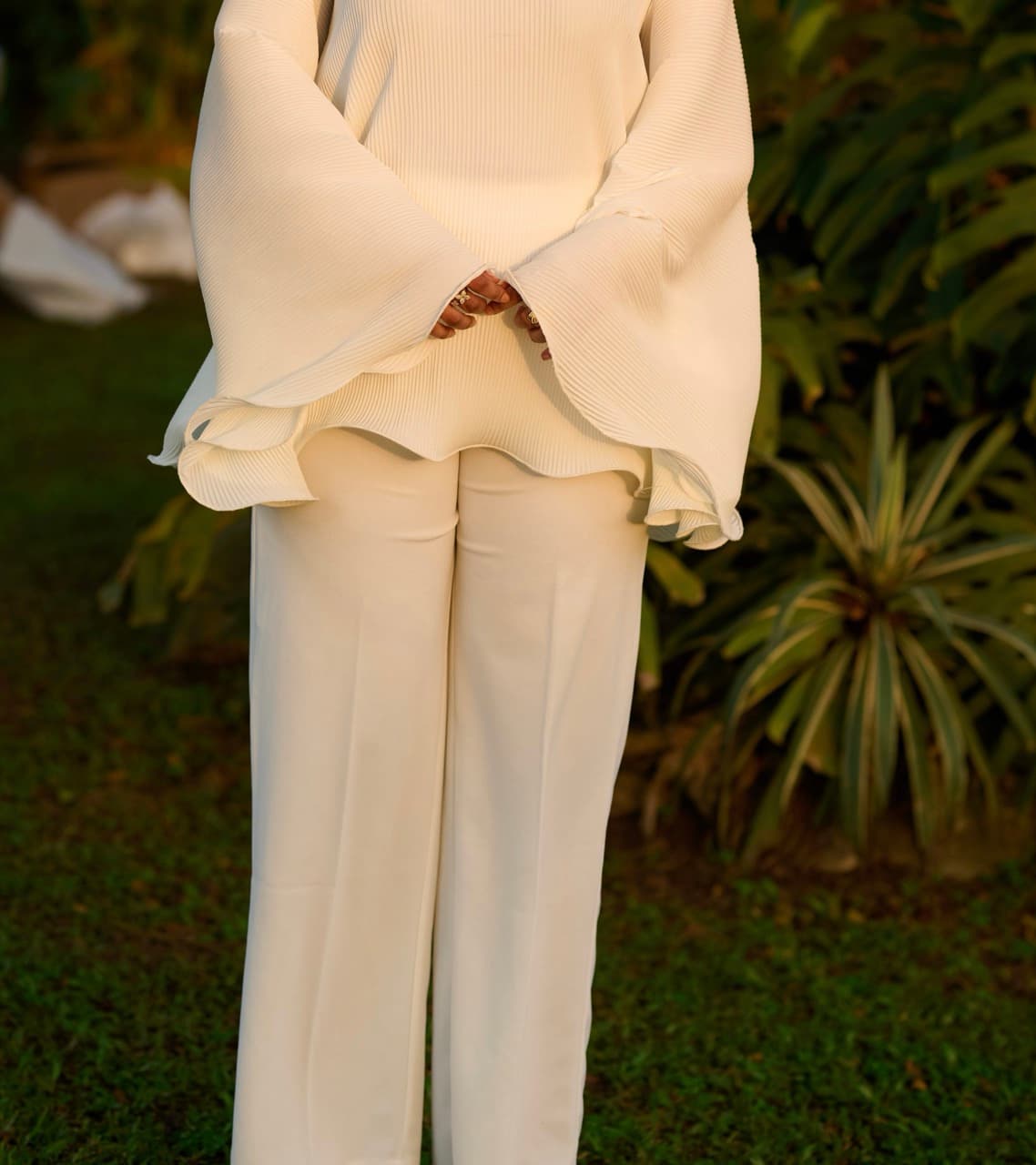 Layali Top, White, angle 5